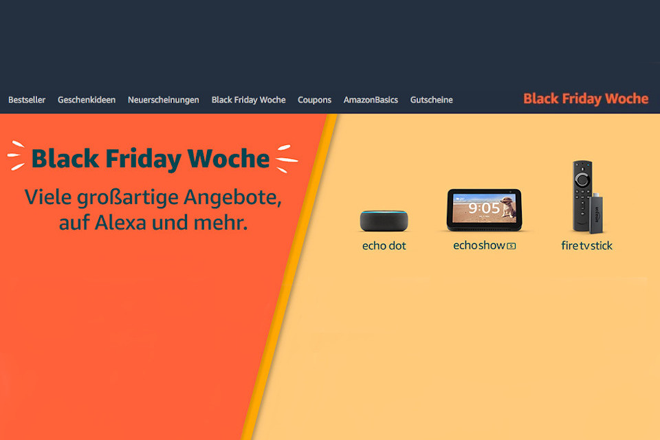 Black Friday Woche bei Amazon 2022